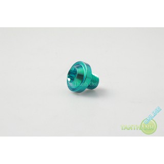 Ốc chân kiếng lục giác bông dù tròn 10 ly GR5 Titanium