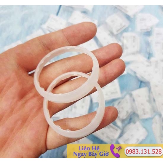 1 Cặp 2 Vòng Nhựa Thay Thế Cho Máy Hada Crie N2000/N3000/N4000/N5000/N4800/N820/N830/N840 & các mẫu khác Hàng Chuẩn Nhật