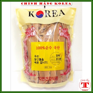 Nấm linh chi thái lát hàn quốc, túi 1kg - Nấm thái lát chính hãng korea