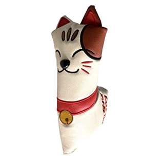 [Thể dục] Golf Blade Putter Head Cover Protector Club Headcover Lucky Cat Golfer Quà tặng