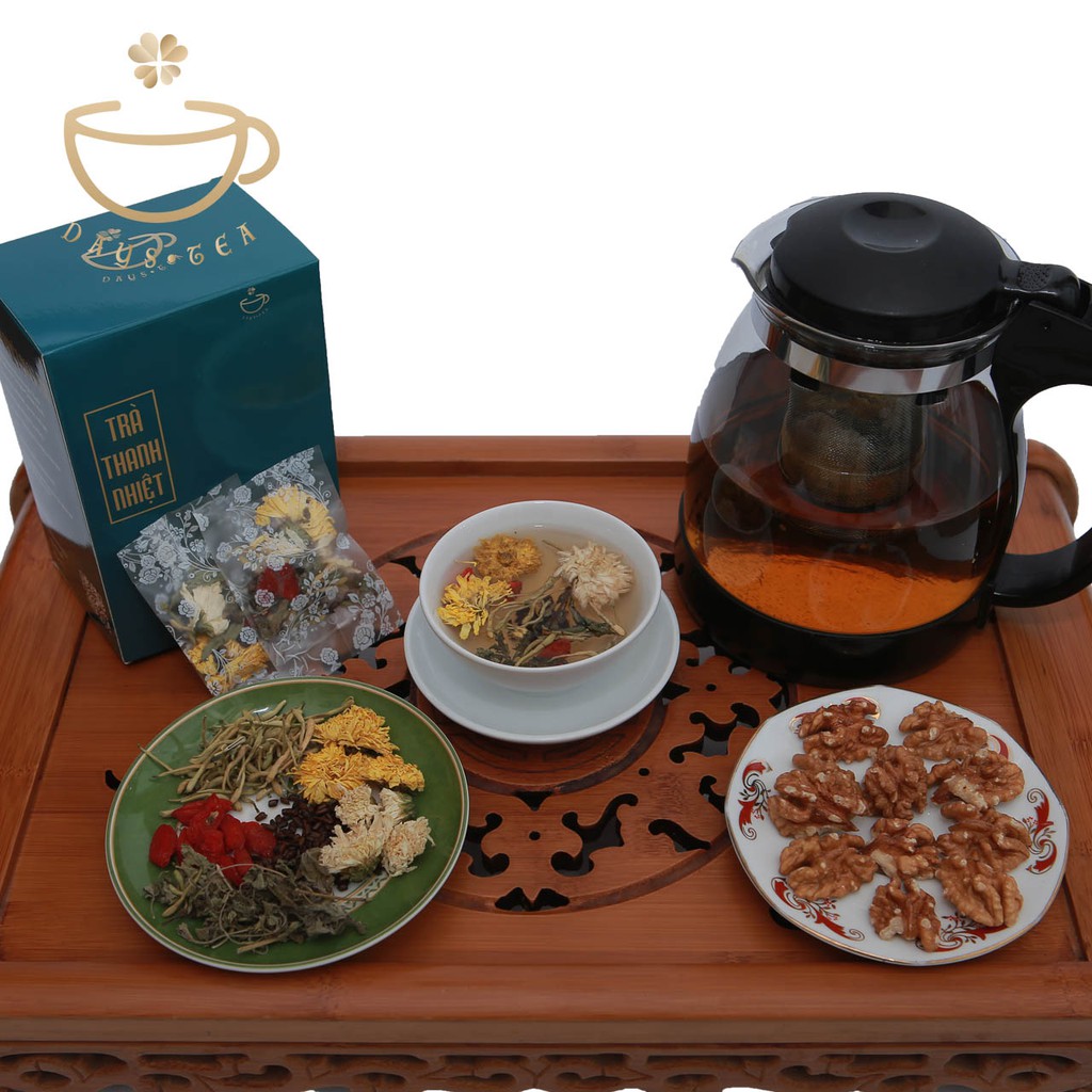TRÀ THANH NHIỆT [20 GÓI] -  GIẢI ĐỘC, MÁT GAN, GIẢM STRESS, GIẢM MỤN TRỨNG CÁ, CẢI THIỆN THỊ LỰC | BigBuy360 - bigbuy360.vn
