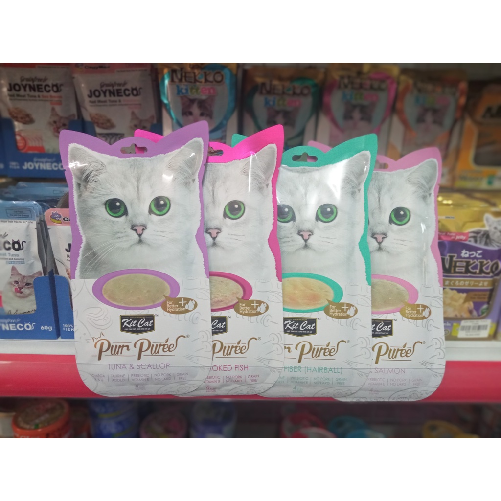 [Chính hãng] Súp thưởng cho mèo Purr Purree Kit Cat 60g