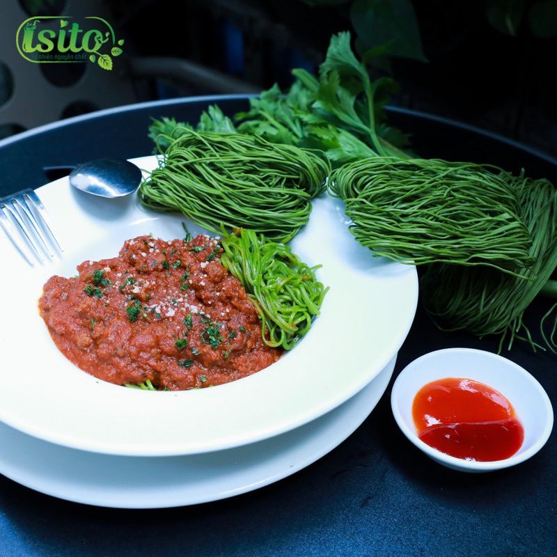 [Mẫu mới] Mì cải Kale hữu cơ 100% organic ISITO (Mì cải xoăn)