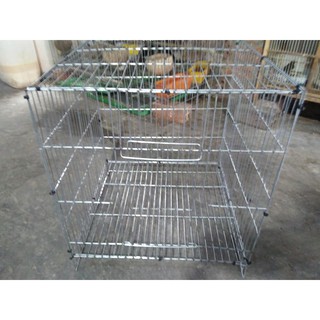 [Mã PET20K giảm 20K đơn 250K] Lồng kẽm nuôi chim yến phụng  40 cm