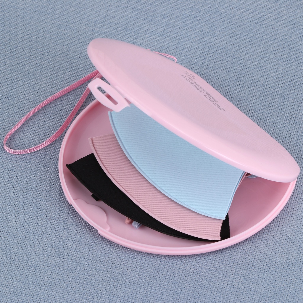 [Hàng mới về] Hộp Đựng Khẩu Trang Chống Ô Nhiễm Thiết Kế Nhỏ Gọn Tiện Dụng