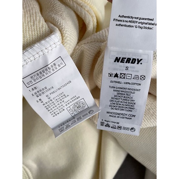 Áo sweater Nerdy xuất Hàn