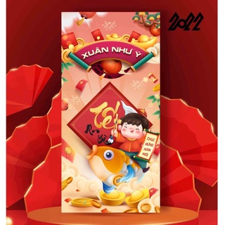 Combo 10 bao - Lì Xì Tết 2022-Bán Sỉ