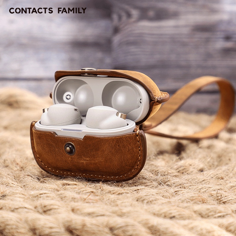 Vỏ Da Bảo Vệ Hộp Sạc Tai nghe không dây Sony Wf-1000xm4