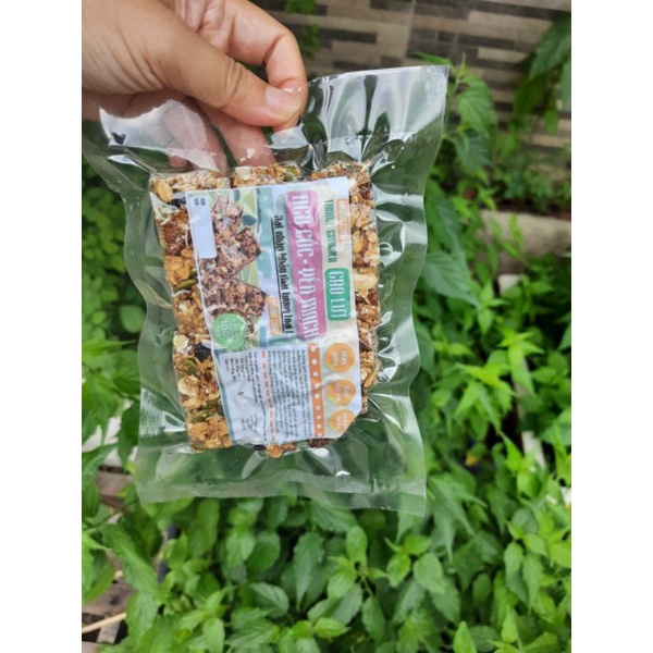đồ ăn giảm cân-Thanh granola gạo lức ngũ cốc-yến mạch 100gr
