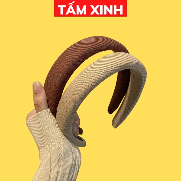 Bờm băng đô vải nữ đẹp thời trang cao cấp