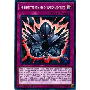 Thẻ bài Yugioh - TCG - The Phantom Knights of Dark Gauntlets / LEHD-ENC26'