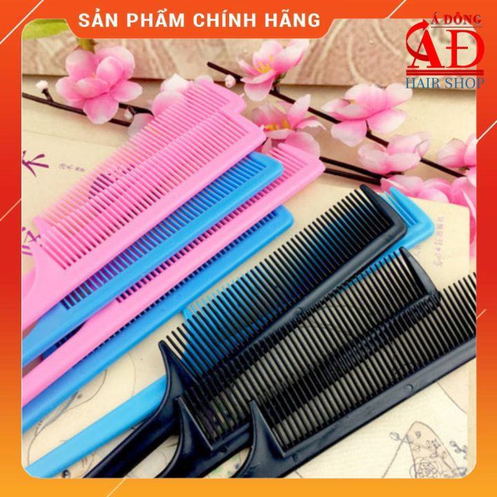 LƯỢC NHỰA CHẢI TÓC ĐUÔI NHỌN CHO SALON (MÀU NGẪU NHIÊN)