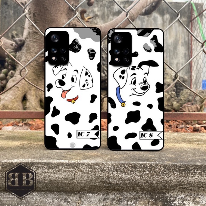 Ốp lưng kính cường lực Xiaomi Redmi Note 11 5G / Poco M4 Pro 5G cute hạt me