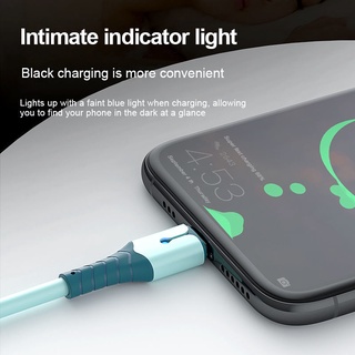 Mới Dây Cáp Sạc Nhanh 5a Micro Usb Type C Có Đèn Chỉ Báo Cho Apple Android