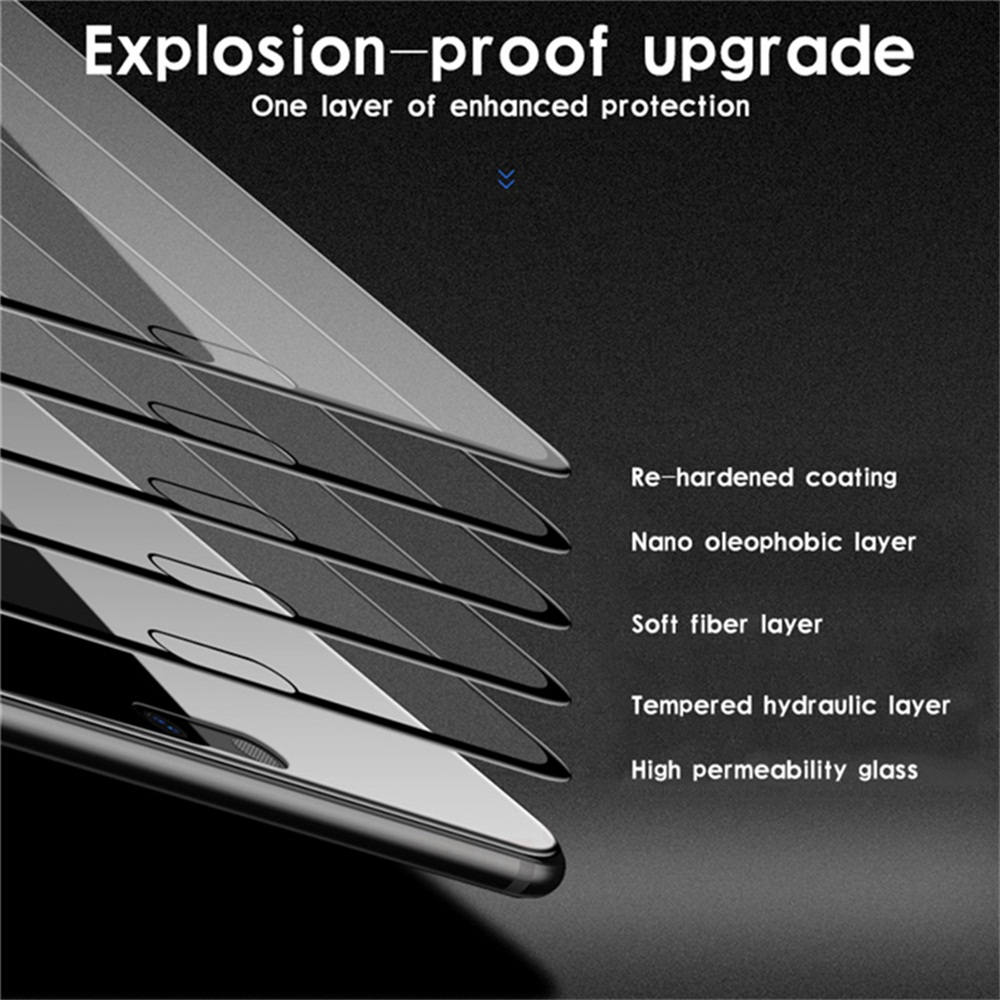 Miếng Dán Bảo Vệ Màn Hình Điện Thoại Samsung Galaxy Note 10 / 10 + Plus 3d Siêu Mỏng Ốp