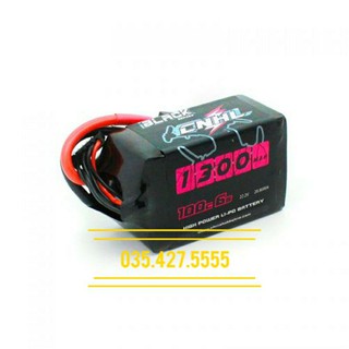 Pin Lipo CNHL Black Series 1300mAh 22.2V 6S 100C For FPV With XT60