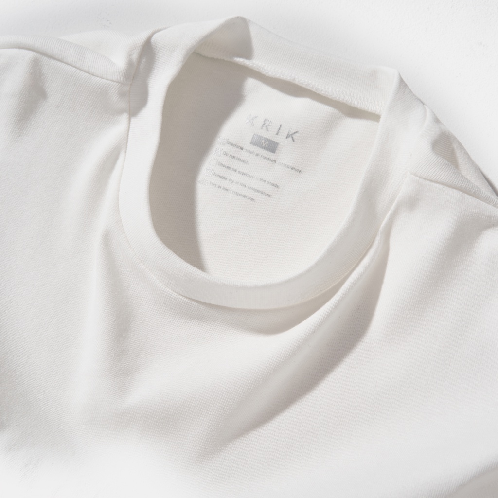 Áo Thun Nam Dài Tay Krik Chất Liệu Nỉ Cao Cấp Mềm Mịn Co Giãn Nhẹ Thiết Kế Cổ Tròn Basic Form Slimfit Ôm Body AN8032 | BigBuy360 - bigbuy360.vn