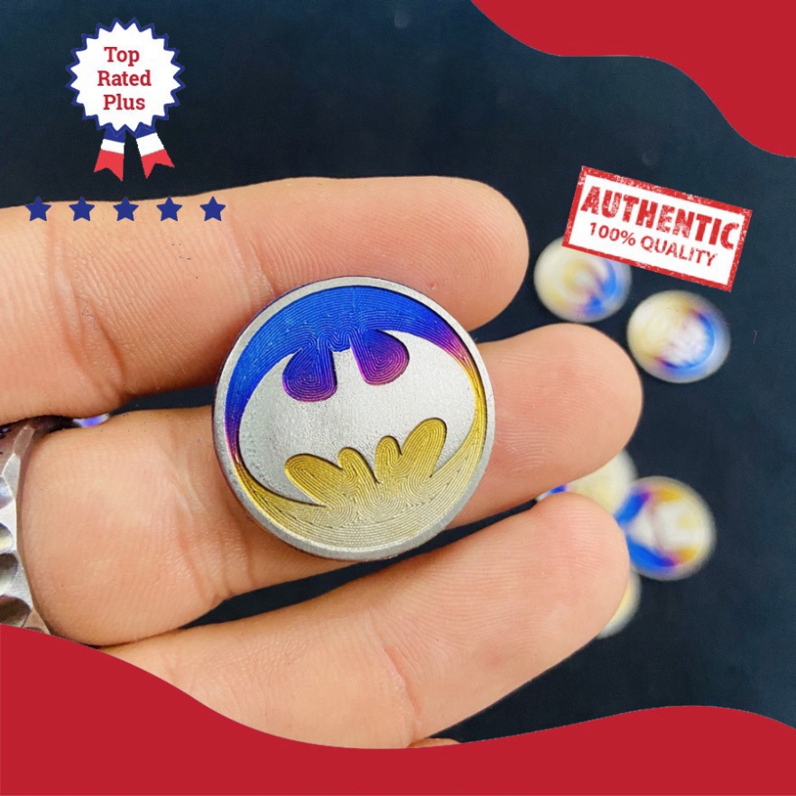 [HCM XẢ KHO MÙA DỊCH] LOGO, TEM TITAN TRÒN DÁN MẶT NẠ, BIỂN SỐ, GHI ĐÔNG SATRIA ( CÓ SẲN KEO 3MM )
