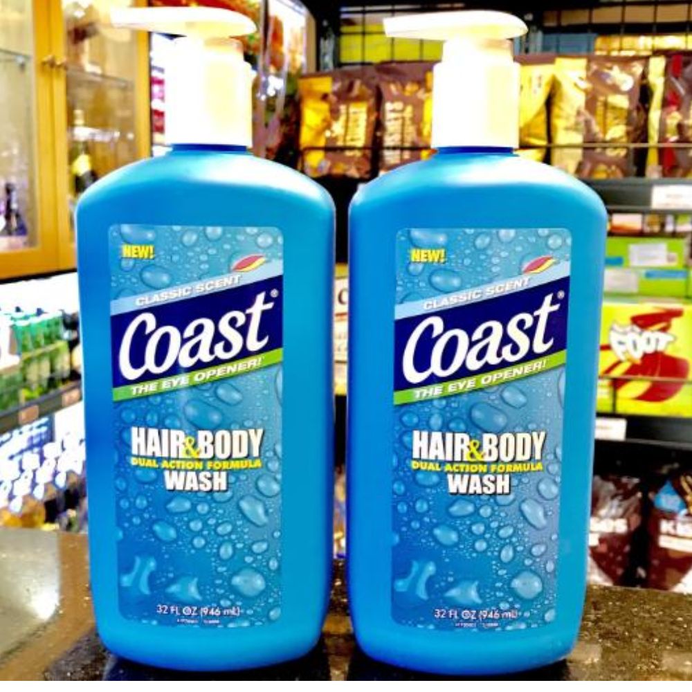 Sữa tắm gội Coast chai lớn 946ml cho nam, Hàng Mỹ - Shop Lavenic
