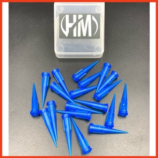 10 đầu bơm keo nhựa 22g 0.4mm xanh