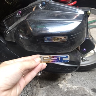 Logo titan Esp dán trang trí pô E