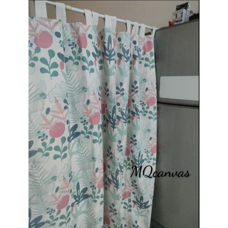 Rèm canvas dày hoạ tiết 1.5x2m