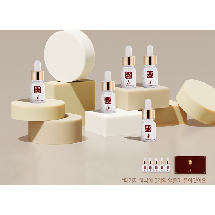 Tinh Chất Serum Hồng Sâm Dưỡng Trắng Chống Lão Hoá Deoproce Wheehyang Whitening Ampoule 13gx5- KOBE YOUNG