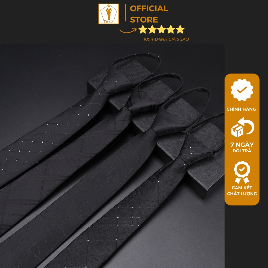 Cà Vạt, Cravat, TRAZ Caravat Nam Hàng Xịn, Cao Cấp Làm Qùa Tặng Bạn, Thầy, Sếp, Cấp Trên, Chú Rể