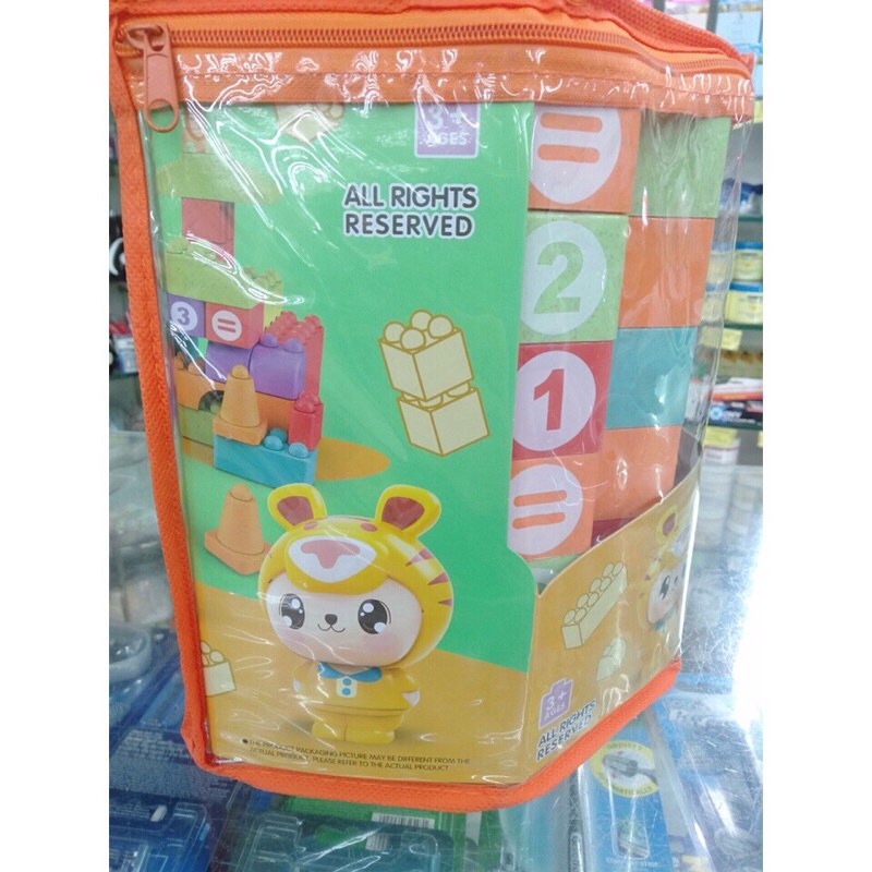 Bộ đồ chơi xếp khối 46M bột mì