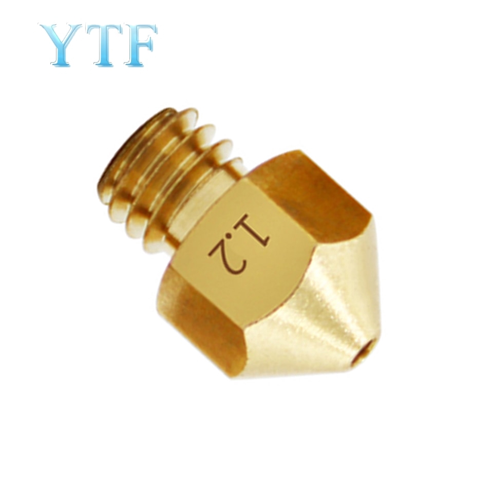 Đầu Phun MK8 Đường Kính Lớn 1.0 1.2 1.5mm 1.75 / 3mm Cho Máy In 3D