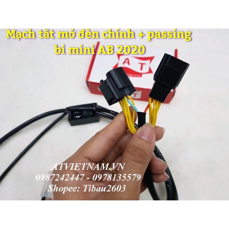 Mạch bật tắt đèn cho Airblade 2020 - 2023 + passing trợ sáng