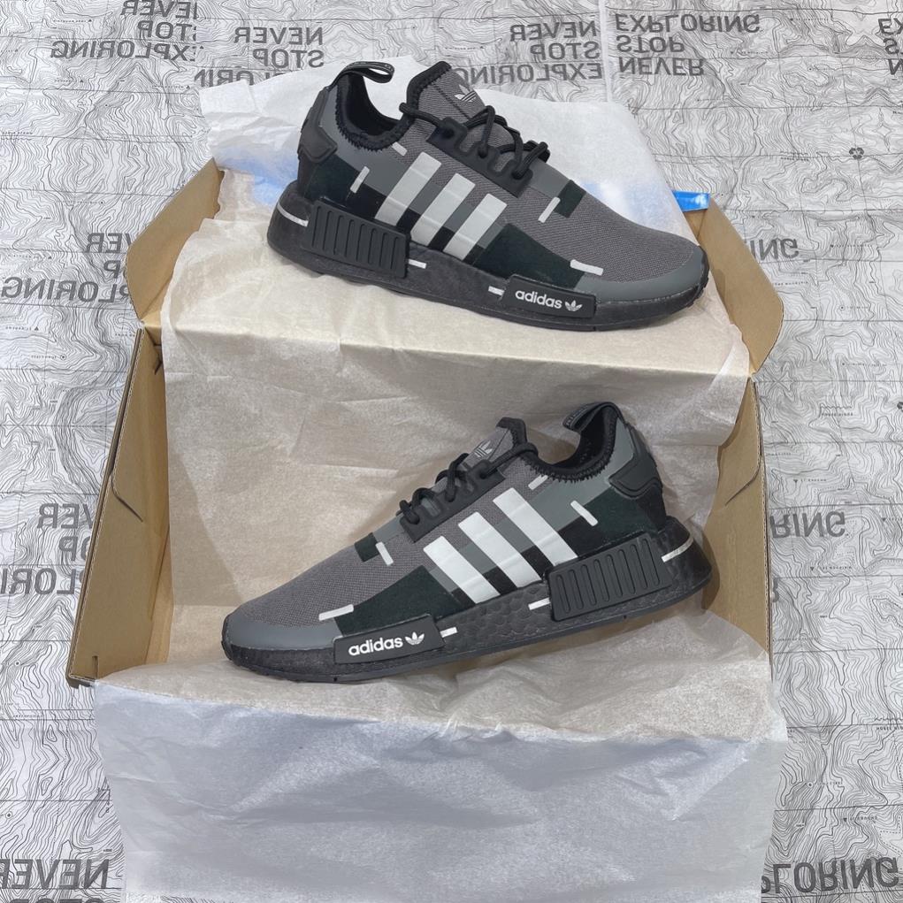 GIÀY ADIDAS NMD (22) - R1 Đen/Xám - MÀU ĐEN - *2022* 🐘