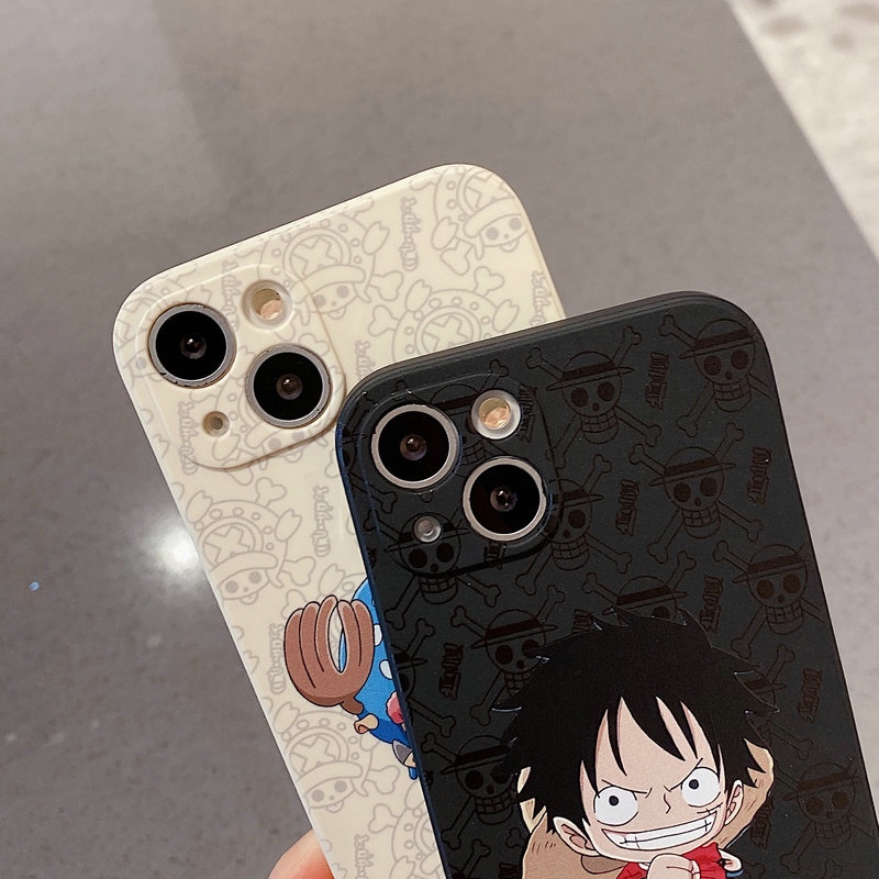 Ốp Điện Thoại TPU Mềm Họa Tiết Hươu Cho iPhone 13 12 Mini 11 Pro XR X XS Max SE 2020 8 7 6 6S Plus