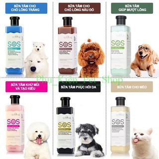 Sữa tắm sos cho chó mèo - phụ_kiện_pet_shop