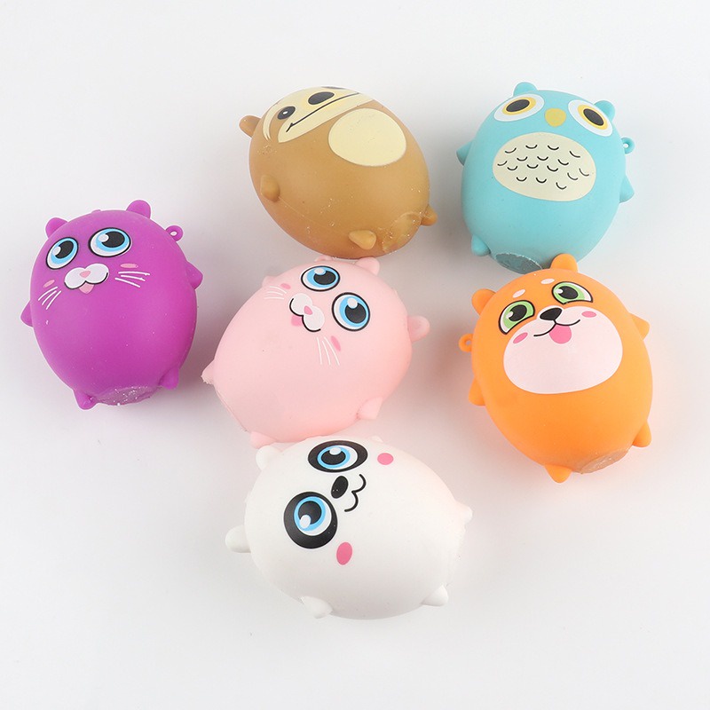 Squishy Mochi Thú Bóp Mềm Mịn Hình Thú NEW 2021 Con Gà Vàng Chim Cánh Cụt cực đáng yêu mochi slime
