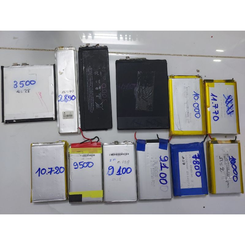 Pin lipo cũ tháo máy dung lượng cao 9000 mah