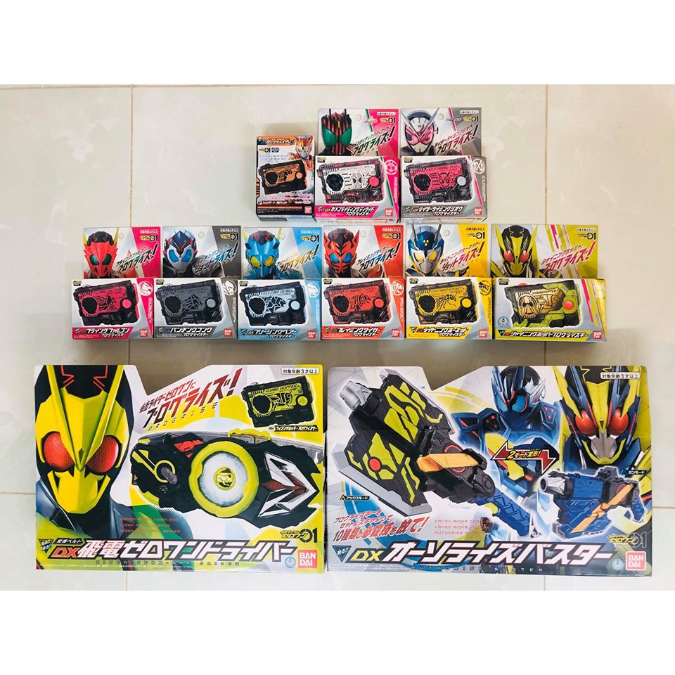 Đồ chơi siêu nhân 01 Progrise key các loại Kamen Rider Zero One