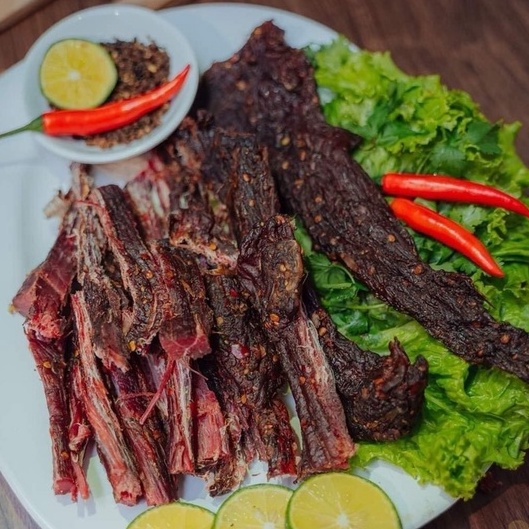 Thịt Trâu Gác Bếp Chuẩn Vị Nhà Làm [ TẶNG MUỐI CHẨM CHÉO] - Ẩm Thực Hà Giang, Đặc Sản Tây Bắc | BigBuy360 - bigbuy360.vn