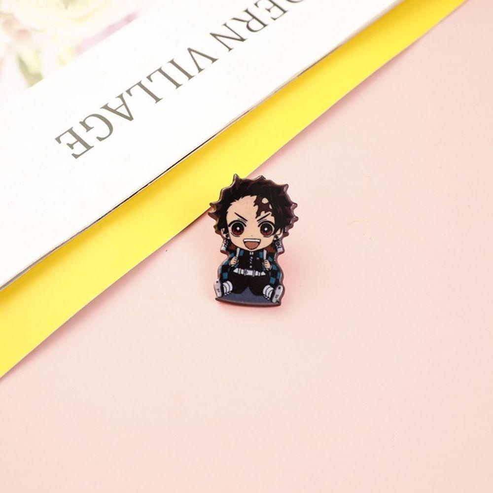 CLEOES Huy Hiệu Trang Trí Ba Lô / Nón Hóa Trang Nhân Vật Anime Demon Slayer DIY