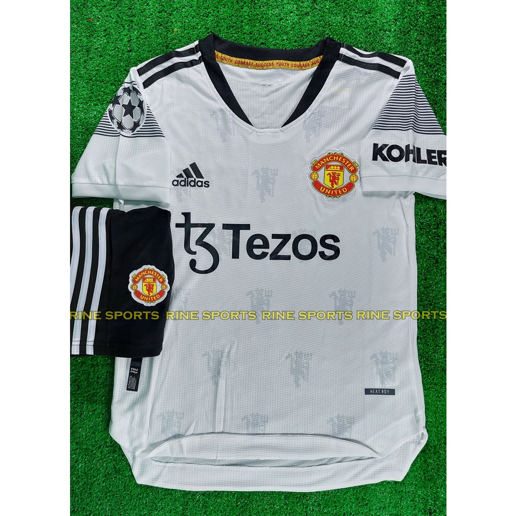 Bộ áo bóng đá MU ( Manchester United) trắng ( Super ) hàng thailand 2022-2023 Giống thi đấu