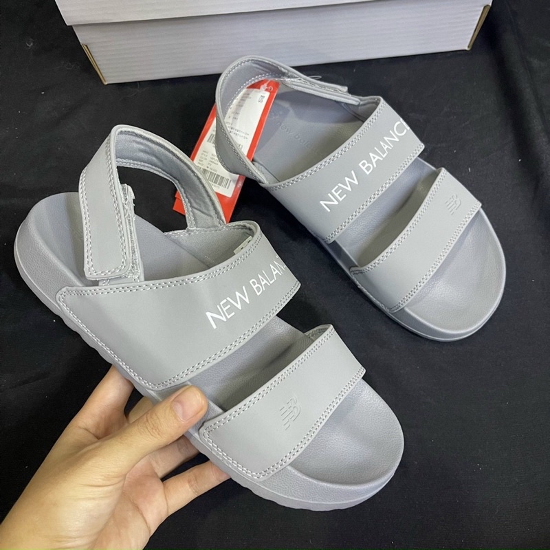 Sandal newbalance xám siêu đẹp cho nam nữ
