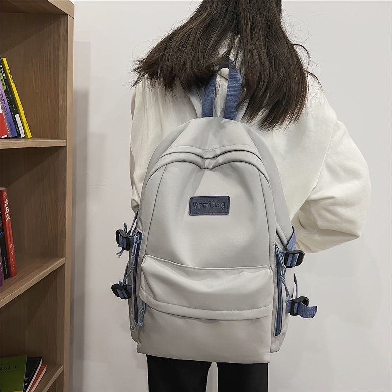 Ba Lô Học Sinh Phong Cách niche Đơn Giản Hoang Dã Chính Hãng Cho Nữ Sinh Trung Học