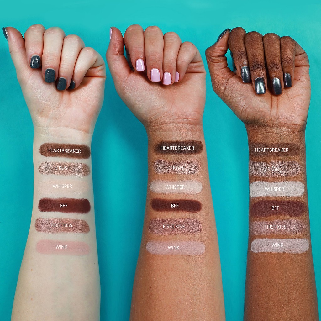 Tarte- Bảng Phấn Mắt Mini Tartelette Tease/ Flirt Eyeshadow Palette 0,85g x 6 Ô