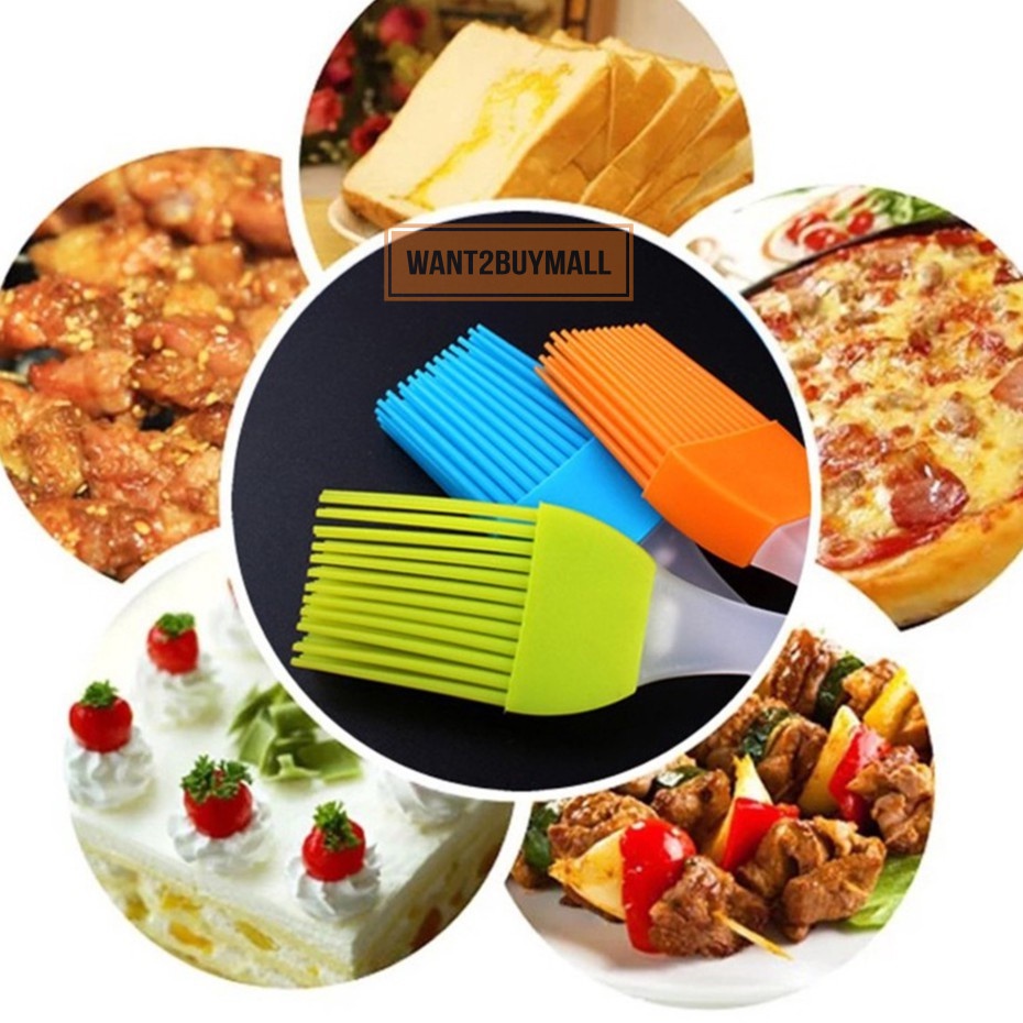 1 Cọ Silicone Phết Dầu Làm Bánh & Nướng BBQ