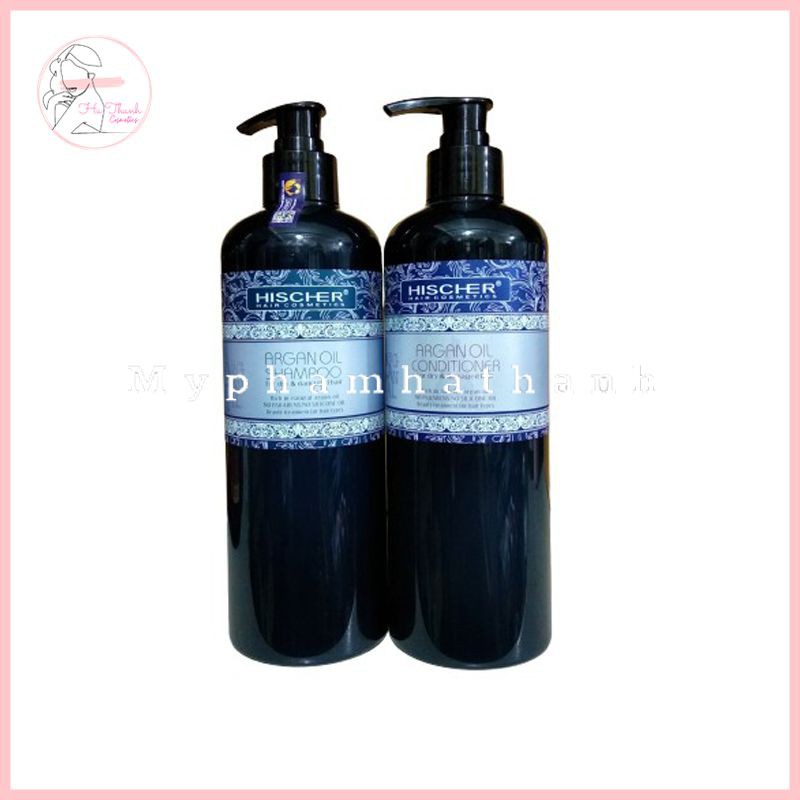 Bộ Dầu Gội Xả Phục Hồi Siêu Mượt Hischer Argan Oil | BigBuy360 - bigbuy360.vn