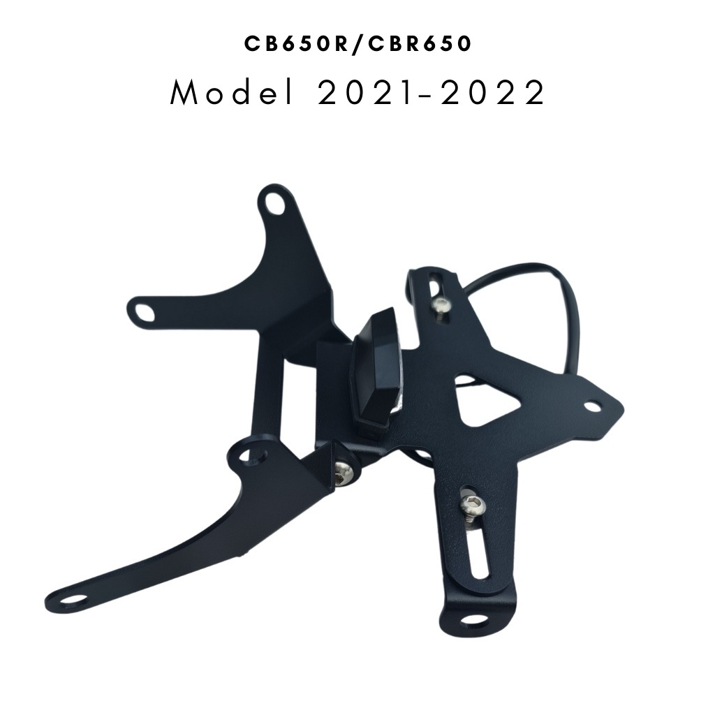 Đuôi gắn biển số CBR650/CB650r  gập 2 chiều Chính hãng Mbiker