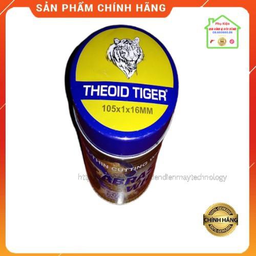 Đá Cắt Sắt, Cắt Inox TIGER 100 Hàng Loại 1 Chính Hãng (105x1.2x16mm) [ BH 1 NĂM ]