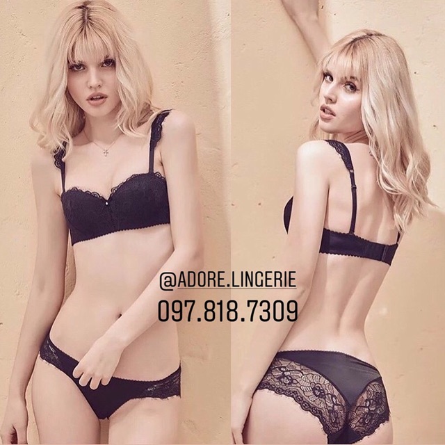 [ẢNH THẬT] BỘ ĐỒ LÓT CÚP NGANG CÓ GỌNG ĐỆM VỪA MÃ: 21745 | BigBuy360 - bigbuy360.vn