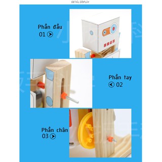 ĐỒ CHƠI TRÍ TUỆ LẮP RÁP - ROBOT TẬP ĐI
