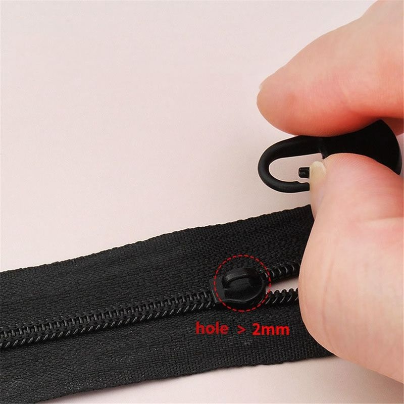 Bộ Dụng Cụ Khóa Kéo/ Đầu Dây Kéo/ Đầu Dây Kéo Bằng Hợp Kim Thông Dụng Có Thể Tái Sử Dụng Cho May Vá DIY